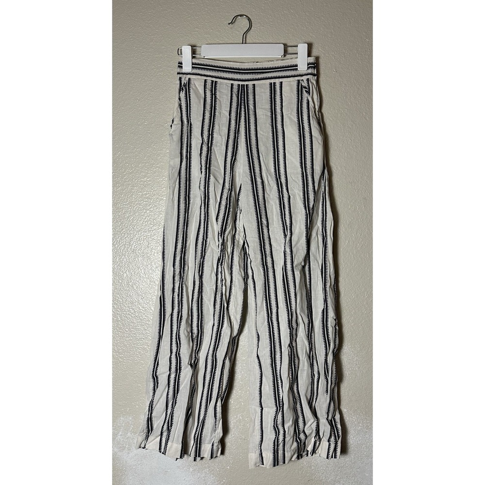 Part Two Copenhagen Lidda Pants Linen Cotton Blend Sz 34 (26" Unstretched Waist)